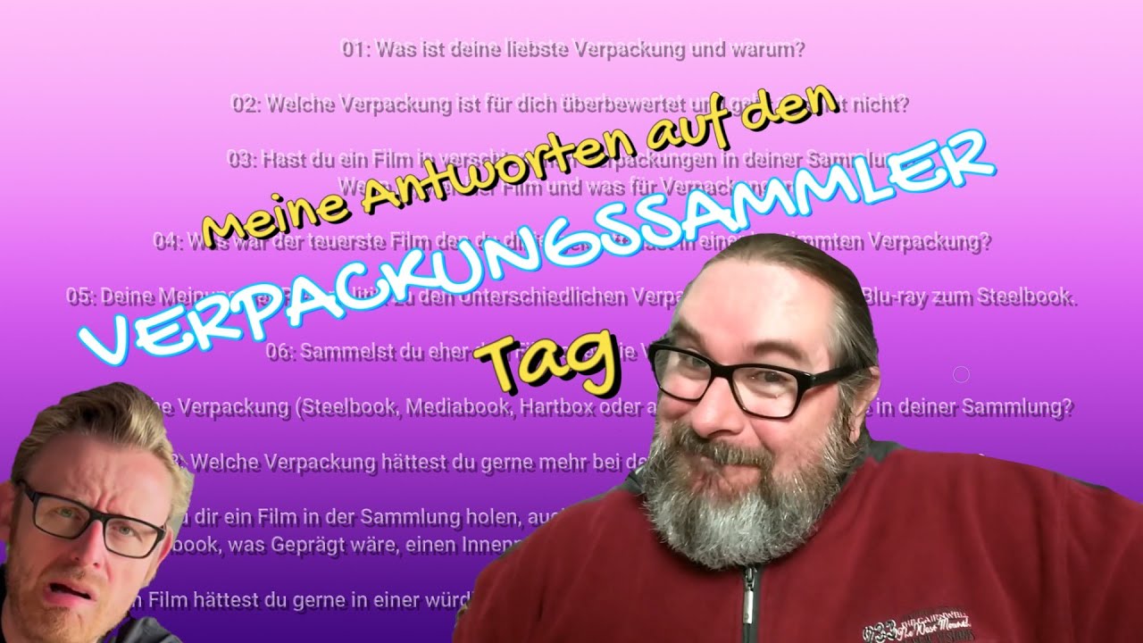 WutalMetty's Movie Collection VERPACKUNGS-SAMMLER-TAG - Meine Antworten