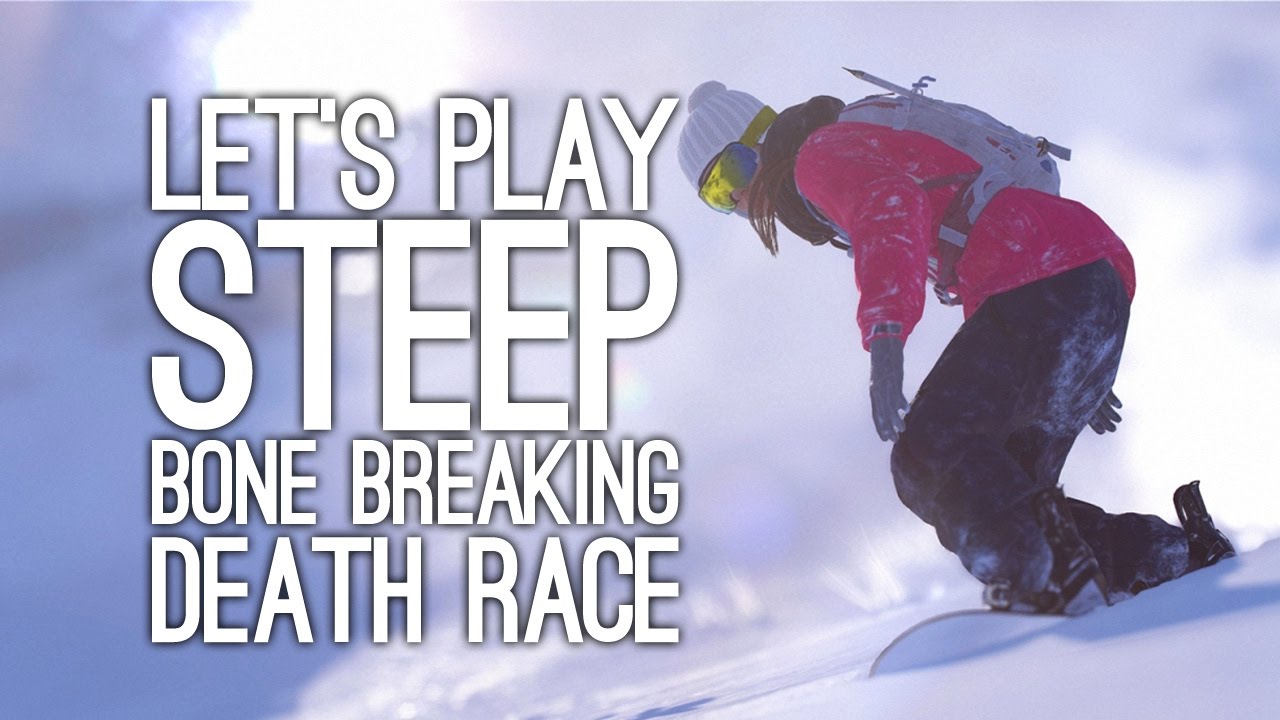 Steep Multiplayer Gameplay: Let's Play Steep Multiplayer - DEATH RACE CHALLENGE