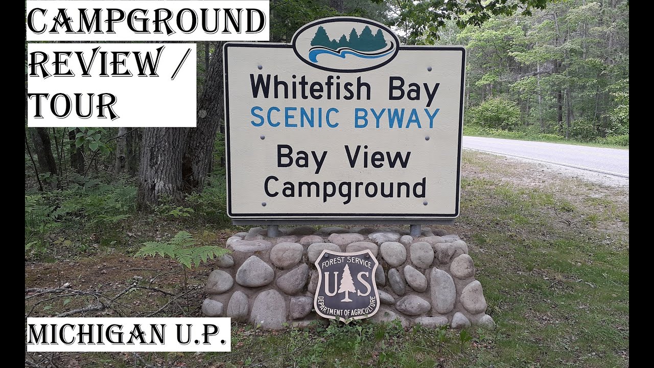 Van Life ~ Campground Tour (Bay View Michigan U.P.)