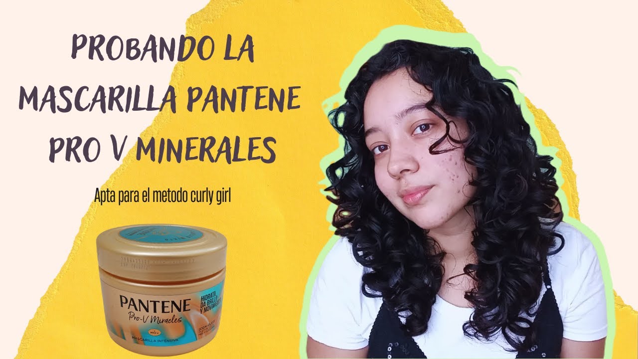 PROBANDO LA MASCARILLA PANTENE PRO-V MIRACLES APTA PARA EL CURLY GIRL METHOD