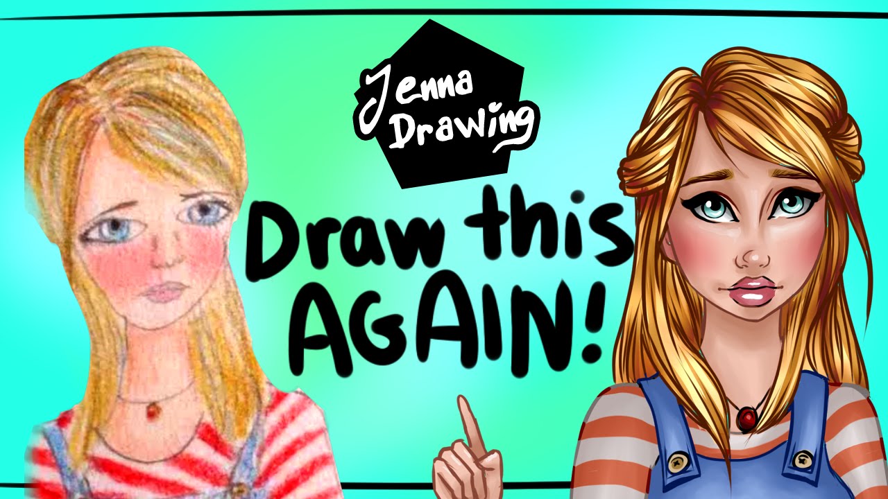 Draw This Again Challenge! #1 | JennaDrawing