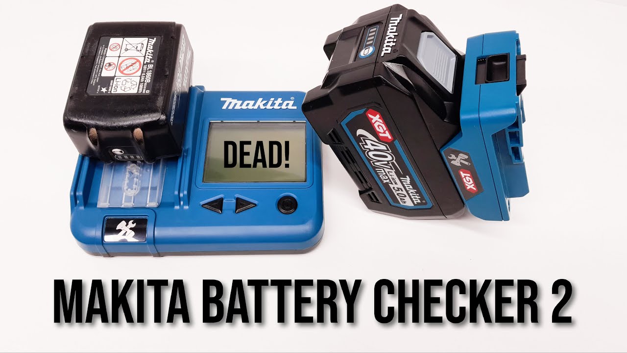 Makita Battery Checker - The Tests YOU Wanted to See 18v & 40v LXT & XGT