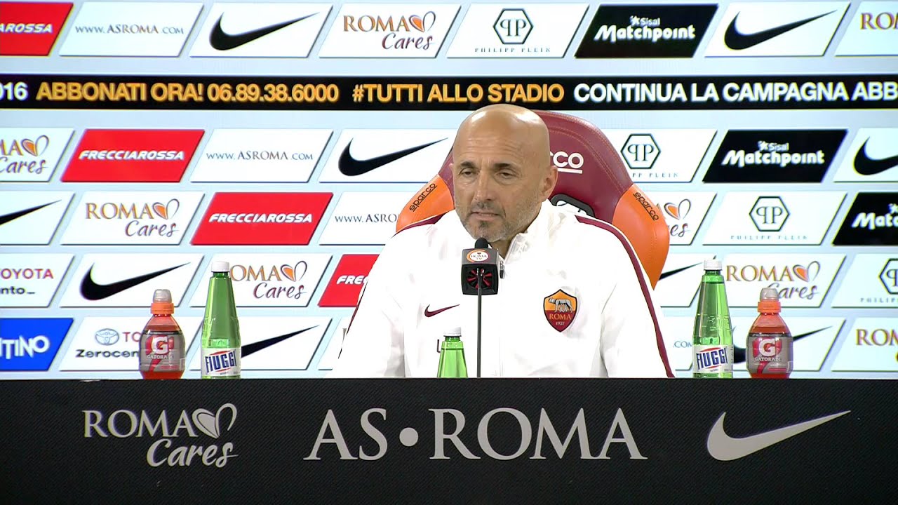 Spalletti, conferenza stampa pre Udinese-Roma (VIDEO INTEGRALE HD) 12.03.16