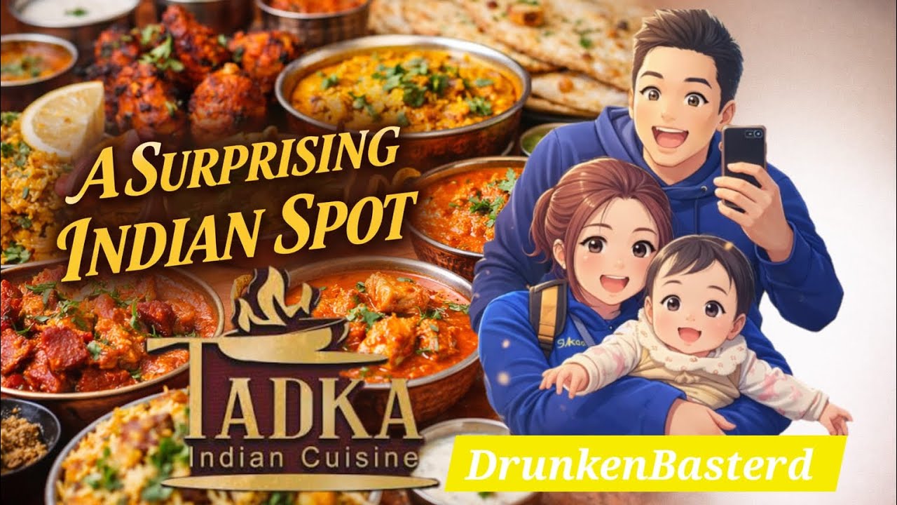 Индийская кухня Tadka в Гилрое | Карри из козлятины чуть меня не вырубило 🔥Обзор еды от DrunkenBa...