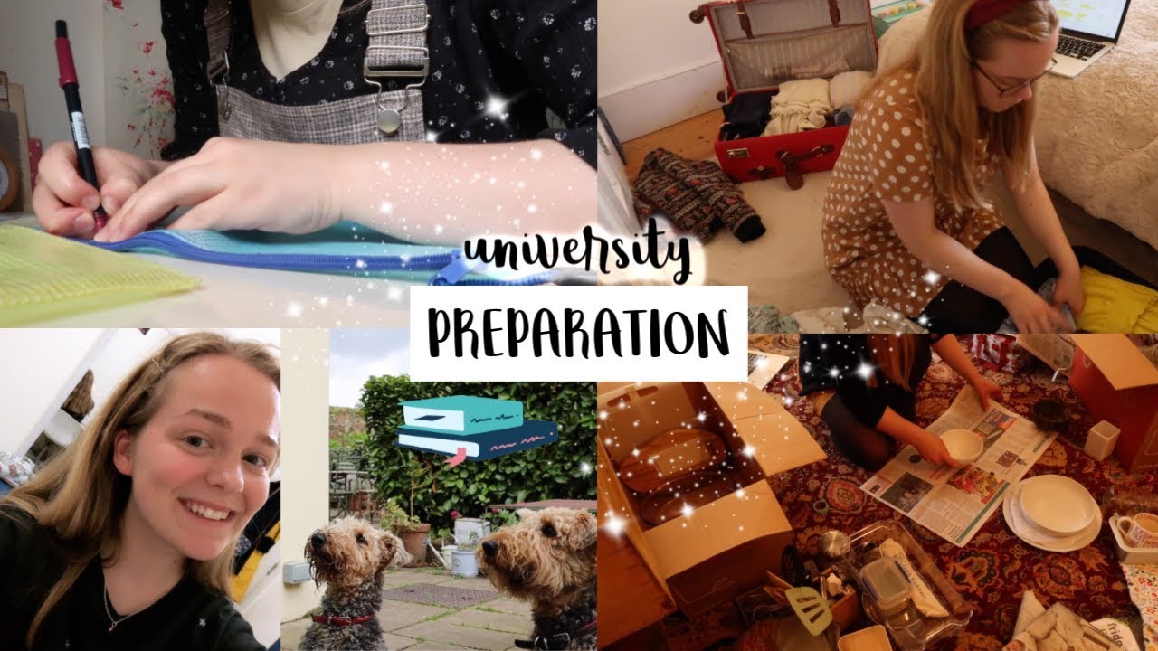 Preparing for Back to University || packing & organising (belated vlog)