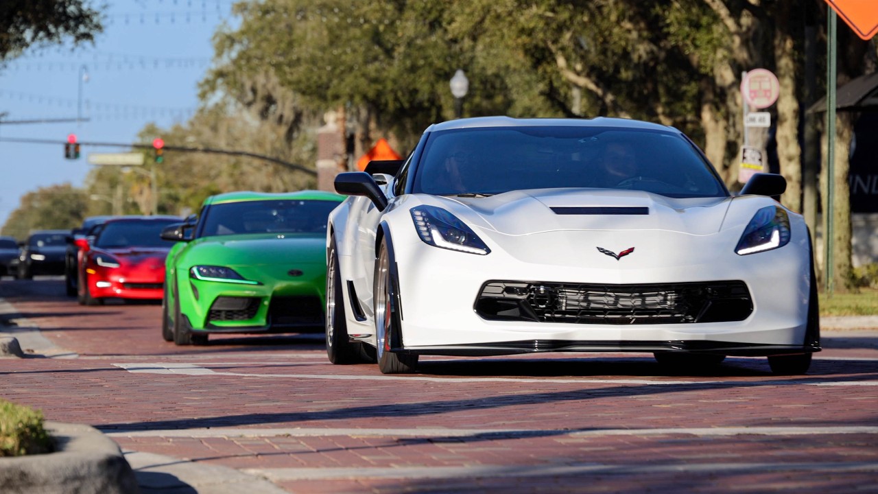 Orlando Cars & Coffee Henrys Depot Sanford | Cruise in, Exhaust, Chill Video | February 2026