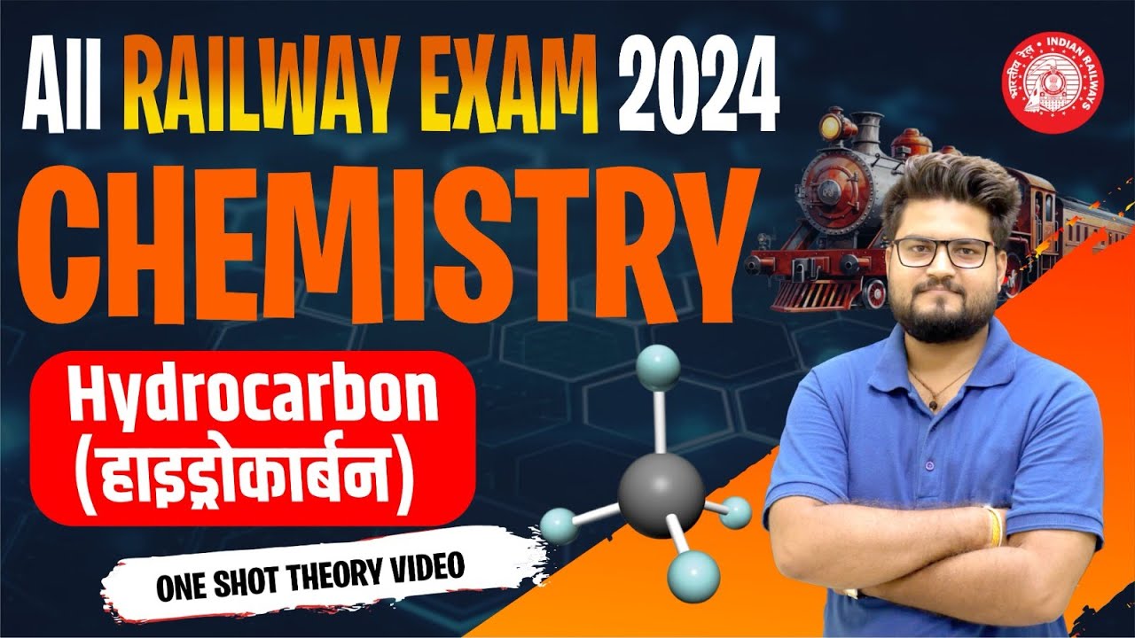 RAILWAY ALL EXAM 2024 || CHEMISTRY || Hydrocarbon (हाइड्रोकार्बन) || One Shot || By BK Pathak Sir