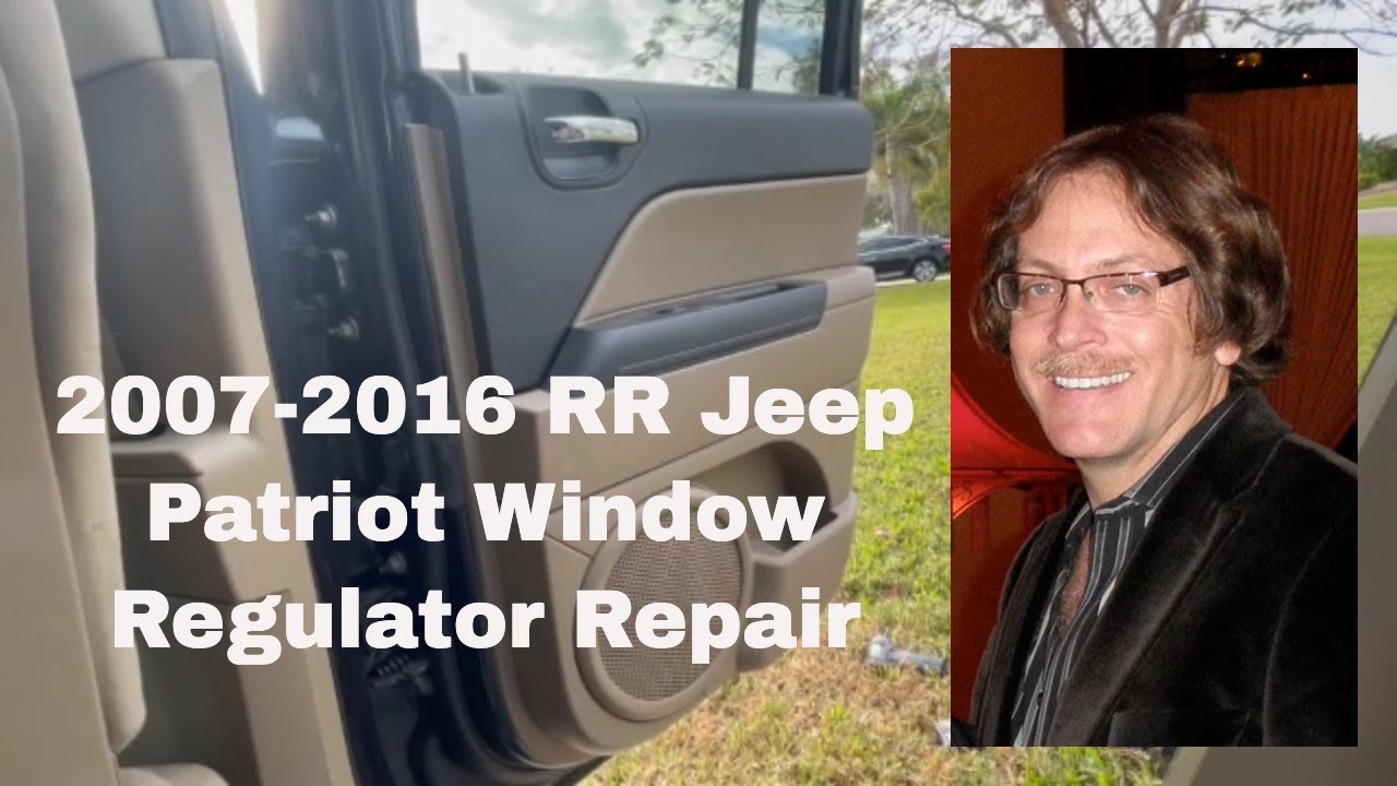 Замена и ремонт стеклоподъемника Jeep Patriot 2007-2016, правый задний