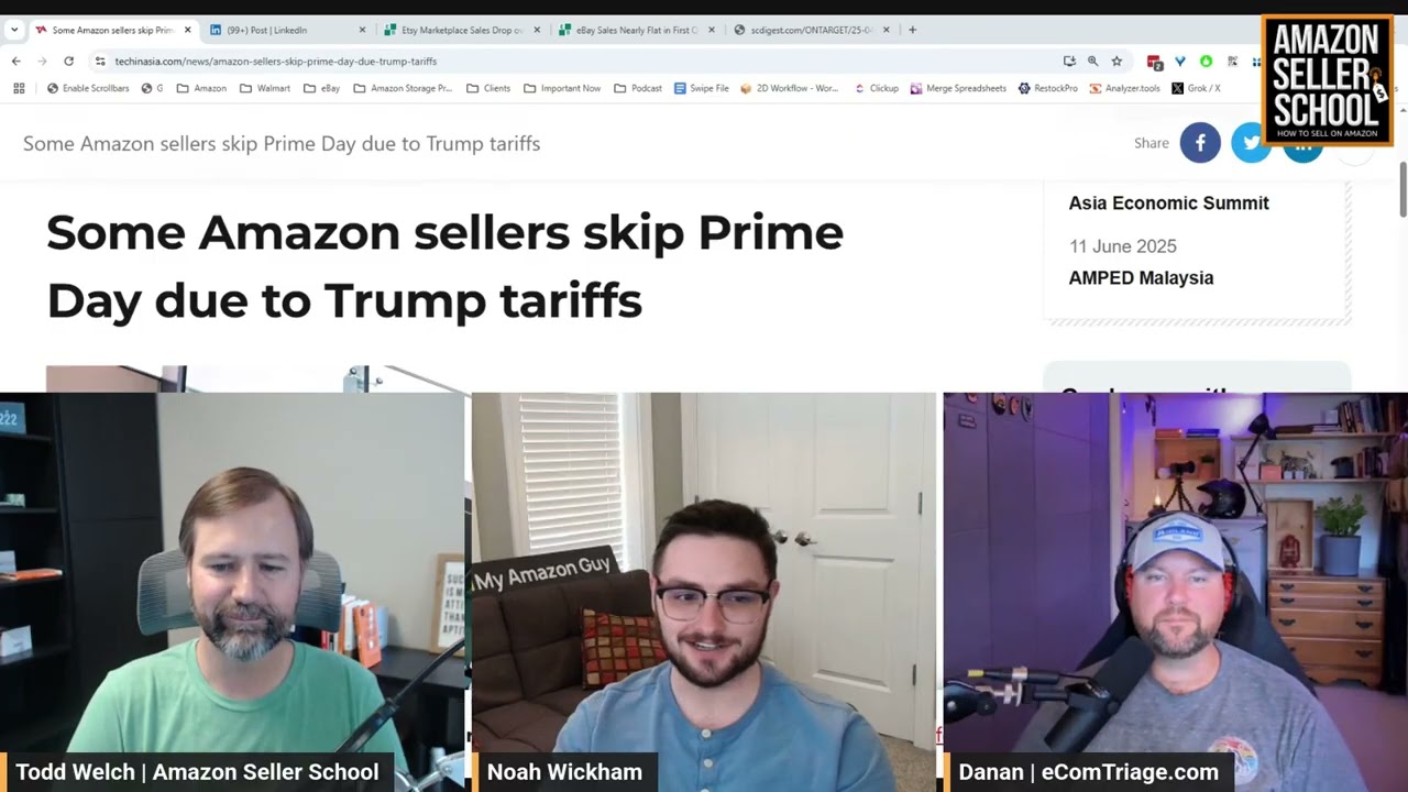 Why Amazon Sellers Are Skipping Prime Day 2025: Tariffs, Profits & Chaos