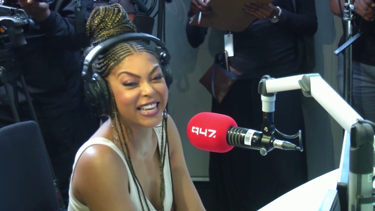 Empire's Taraji P. Henson drops in to see Anele Mdoda and the 947 Breakfast Club