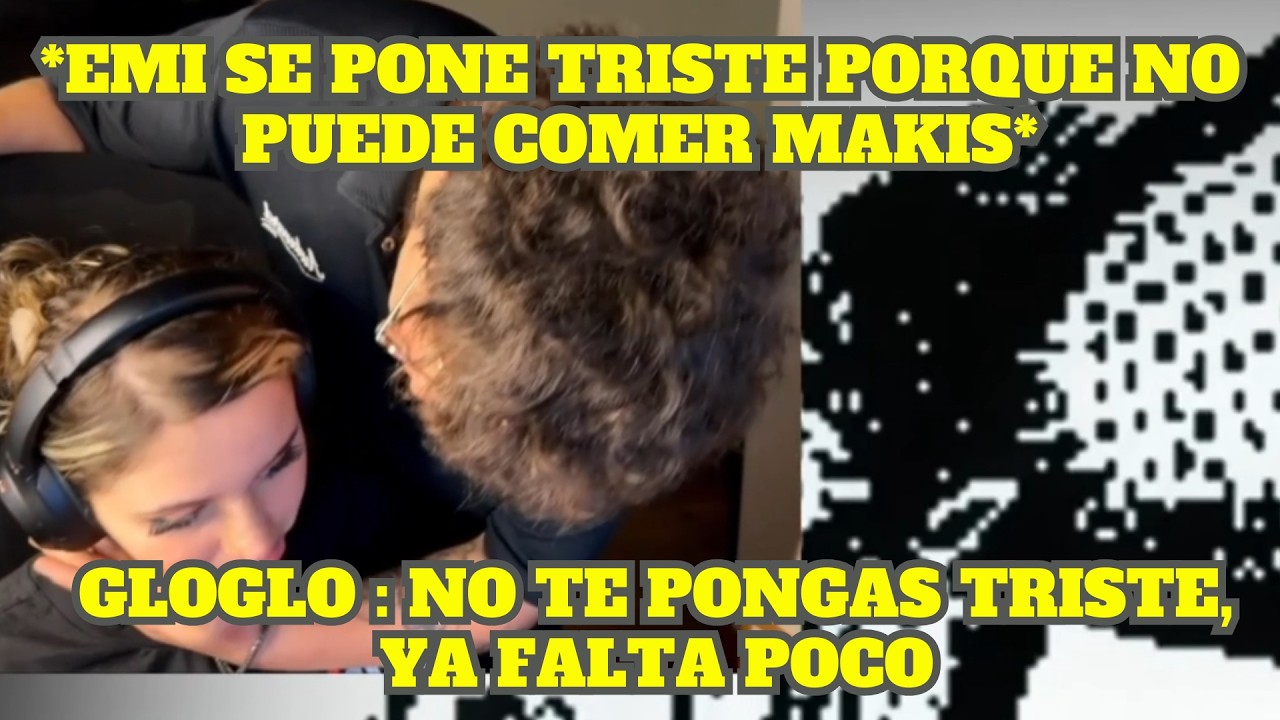 GLOGLO CONSUELA A EMIKUKIS PORQUE NO PUEDE COMER MAKIS