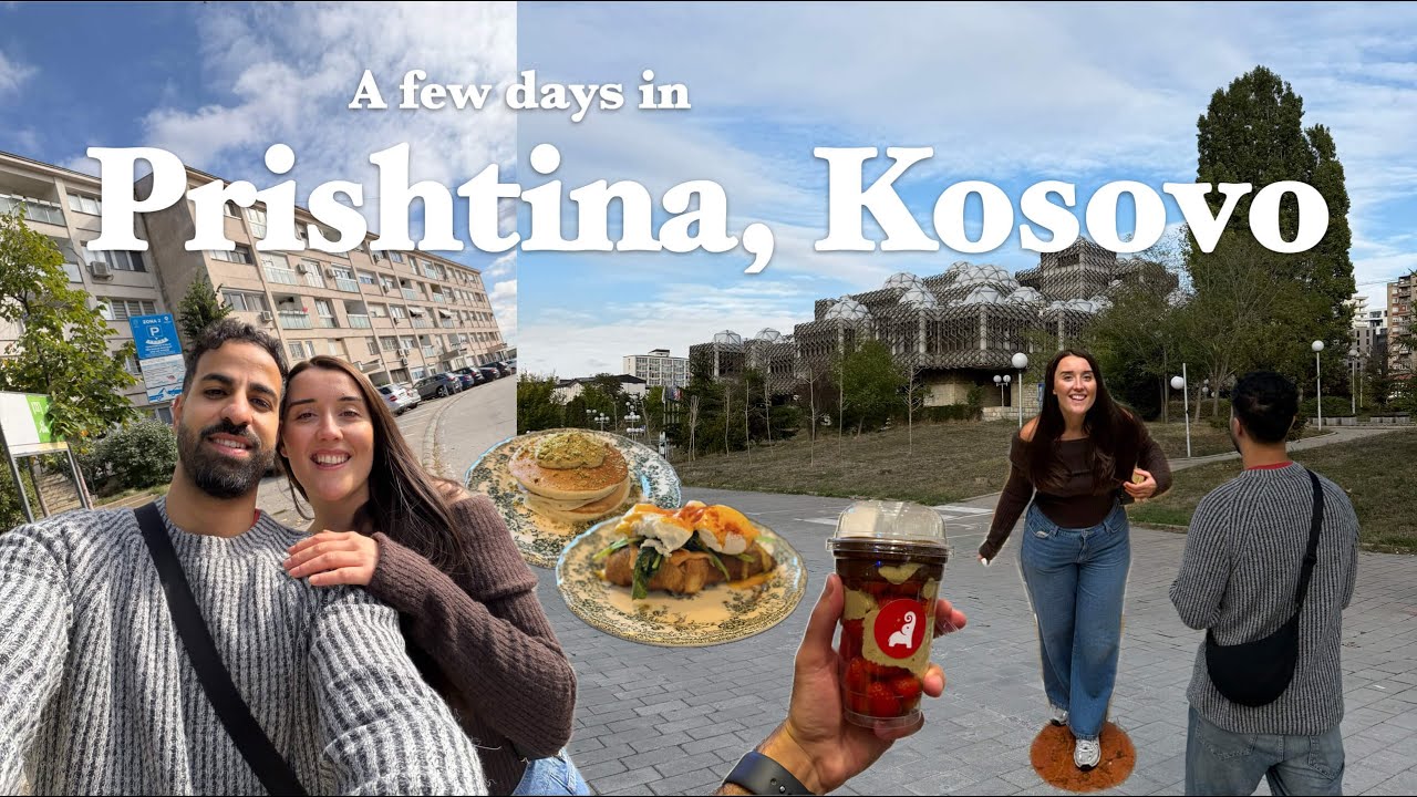Exploring Prishtina, Kosovo 🇽🇰 | Snow, Food & Prishtina Mall - One of the Biggest in the Balkans