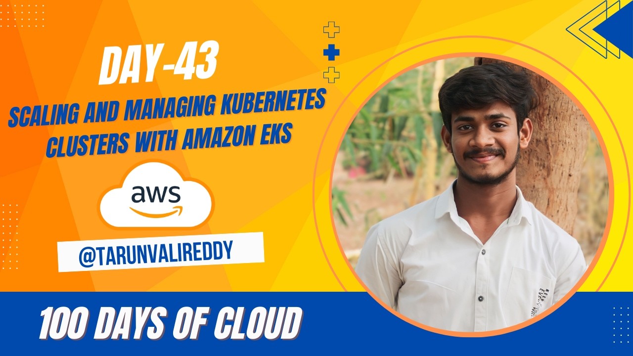 Day 43 : How To Create The Kubernetes Cluster In AWS Using EKS | 100 Days Of Cloud | Kode Kloud