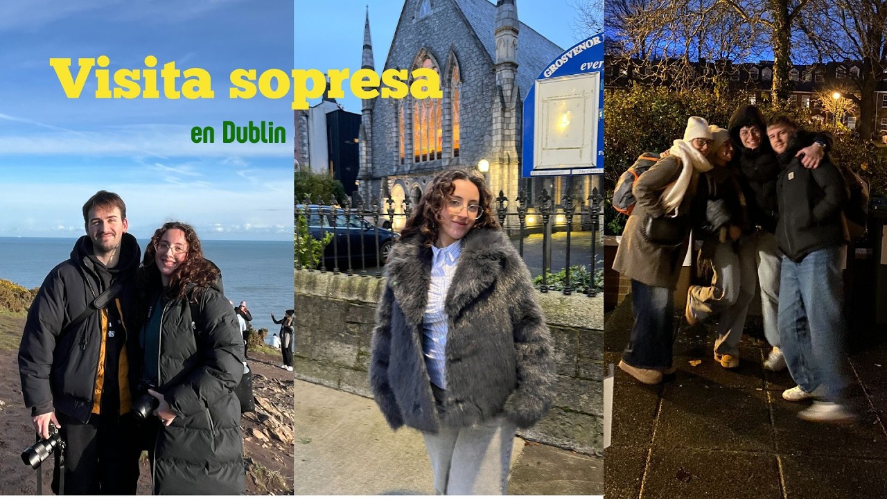 Me sorprenden mis amigos en Dublin🇨🇮🦢