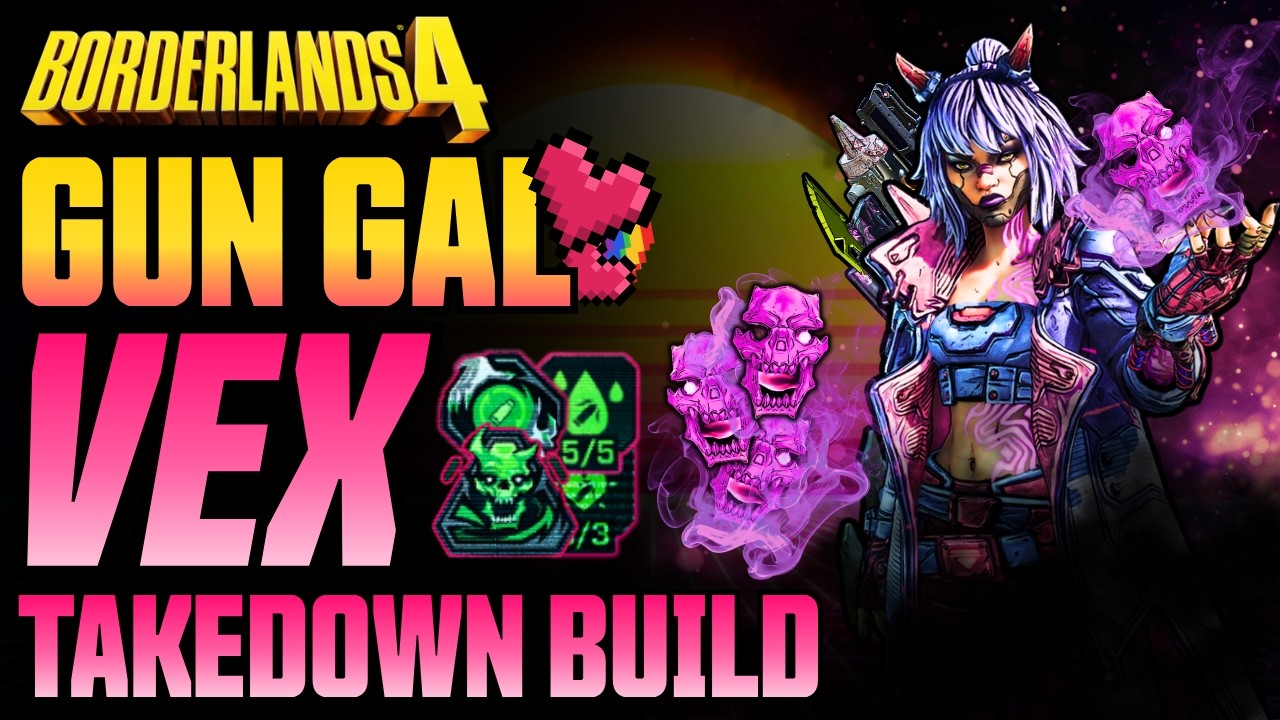 САМЫЙ МОЩНЫЙ билд на Vax для рейда! | Гайд на Gun Gal | Borderlands 4