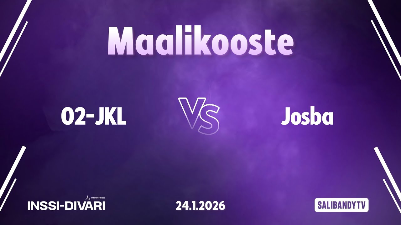Maalikooste: O2-JKL - Josba (Inssi-Divari M)
