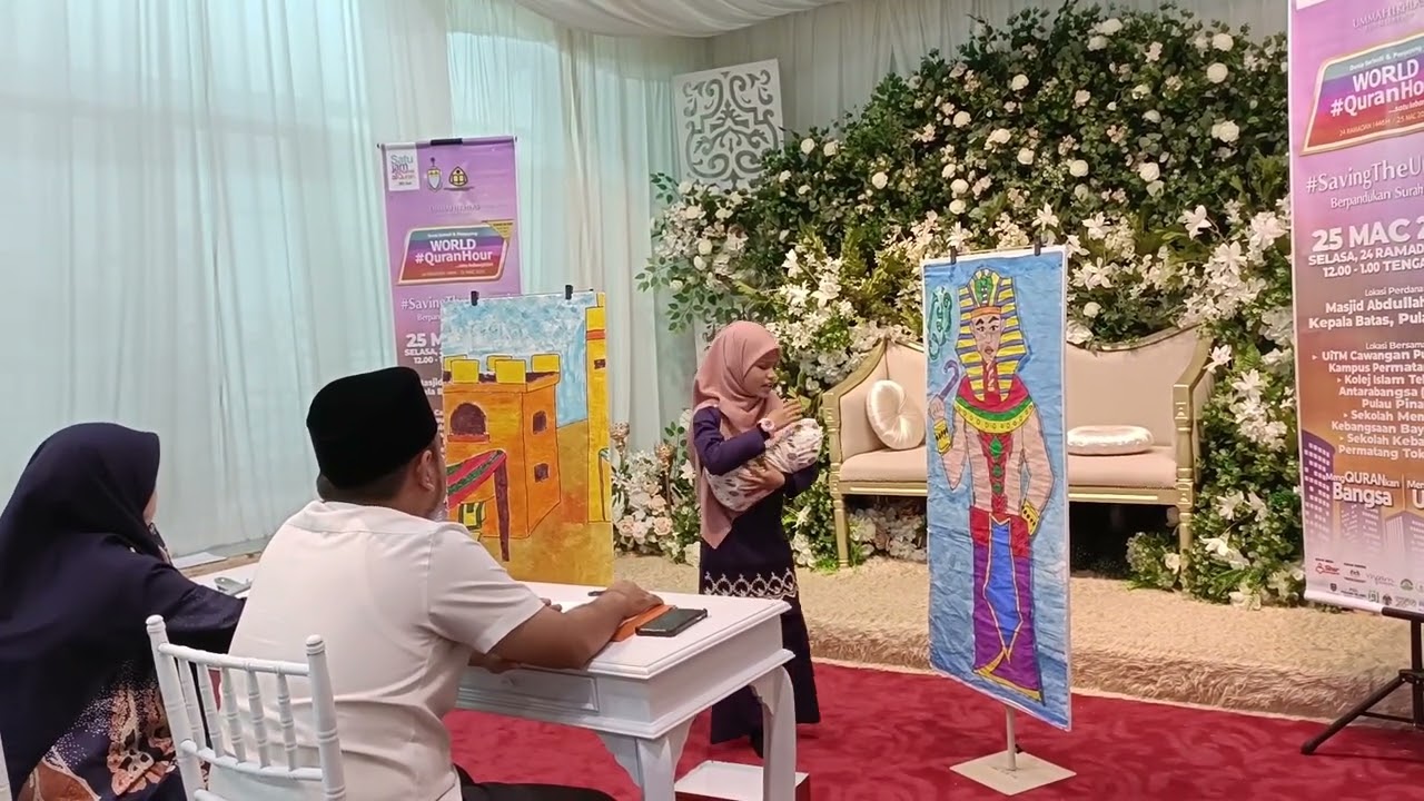 JOHAN PERTANDINGAN BERCERITA KISAH NABI PERINGKAT NEGERI PULAU PINANG (WORLD QURAN HOUR)