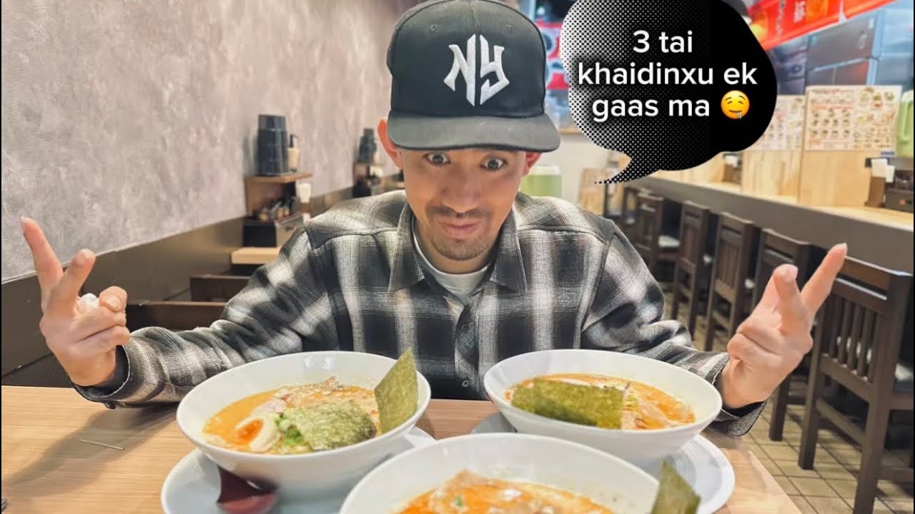 Holi ma ramen Khana Japanese restaurant gaeiyo 🤤#78 | Syangboy 