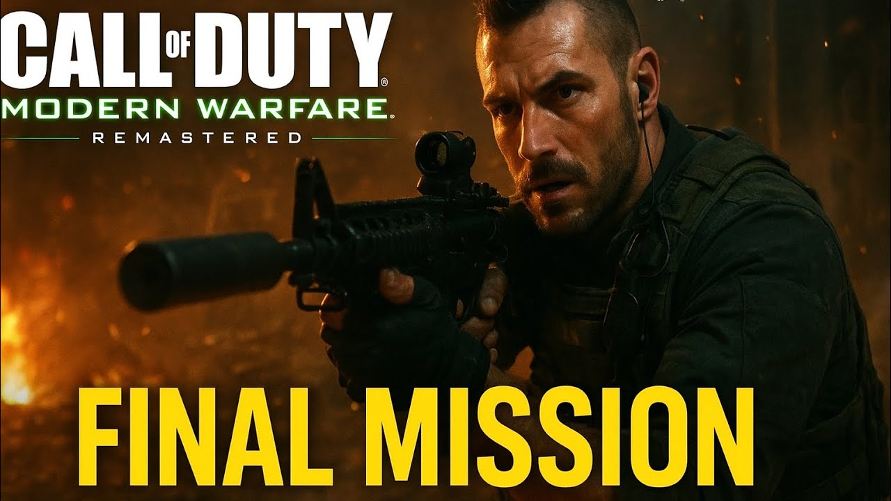 Call of Duty: Modern Warfare Remastered FINAL na PS5 Pro w 4K
