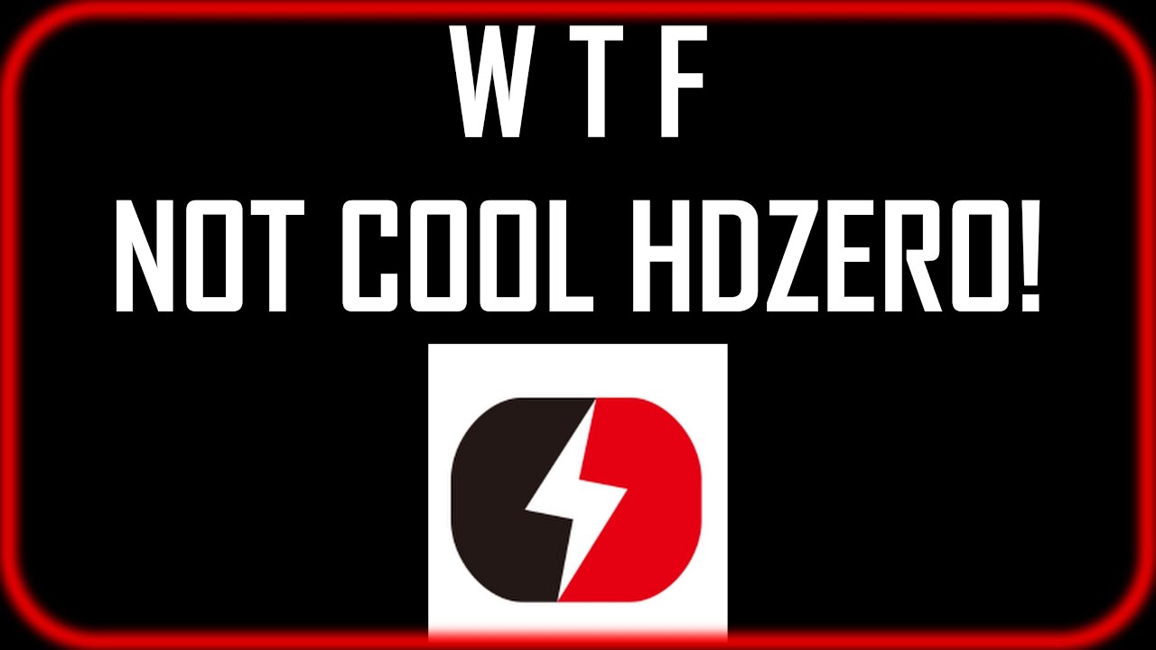 W T F    H D-ZERO!   NOT COOL!