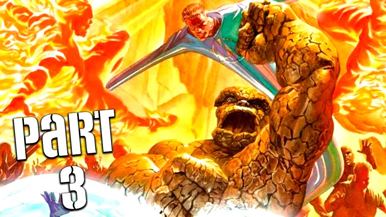 Fantastic Four: Rise of the Silver Surfer Playthrough Part 3 - SPACE STATION (FULL GAME)