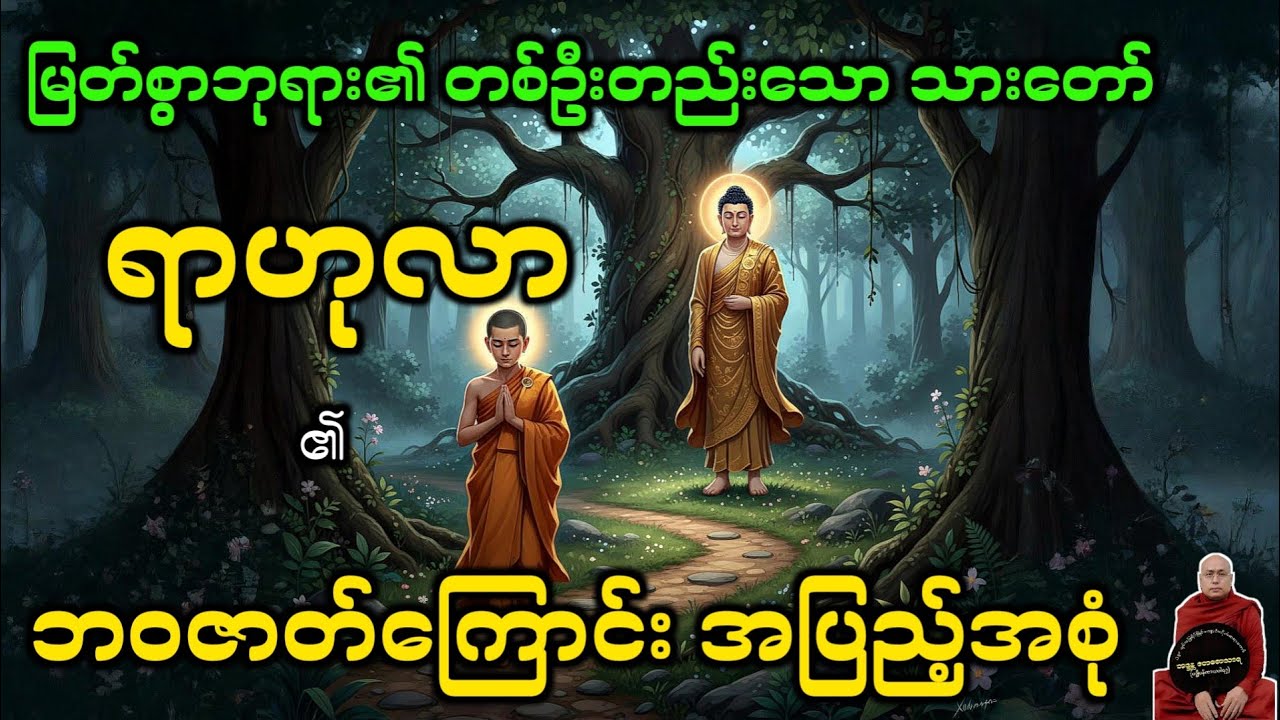 ရာဟုလာဇာတ်ကြောင်း အပြည့်အစုံ #dhamma #တရား #ချမ်းမြေ့ရိပ်မြိုင် #တရားတော် #ဓမ္မ #buddha