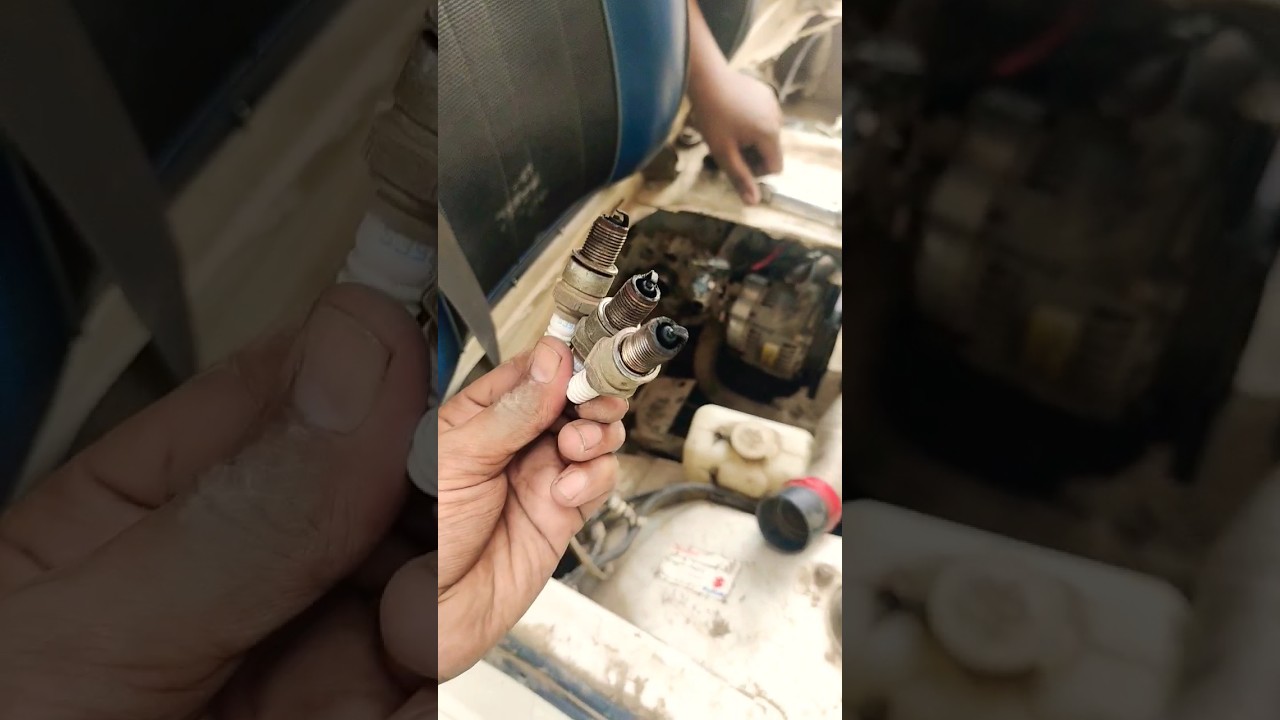 suzuki bolan missing problem faulty spark plugs #technicalasif #viralvideo #youtubeshorts