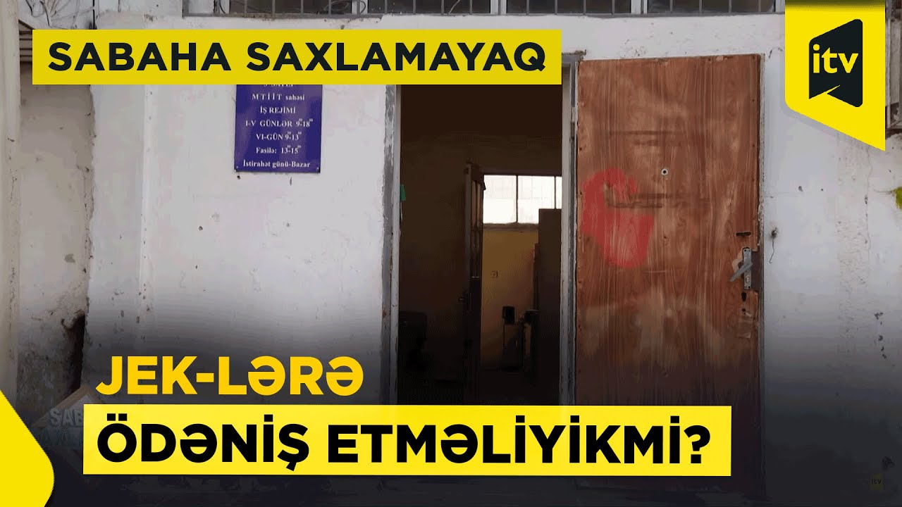 JEK-lərin fəaliyyəti: narazılıq nədəndir? | Sabaha saxlamayaq