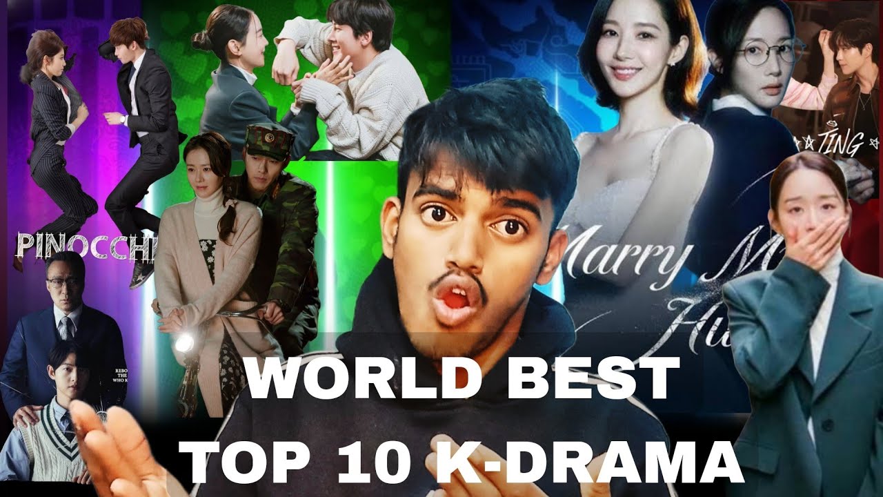WORLD TOP 10 K-DRAMAS You MUST Watch (India Available) 🔥Top 10 Korean Dramas ।