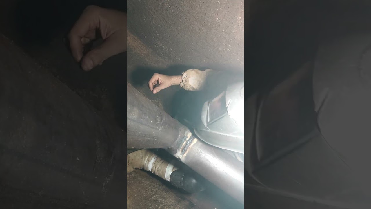 Soldagem com eletrodo E6010. Dificuldade só um pouco.