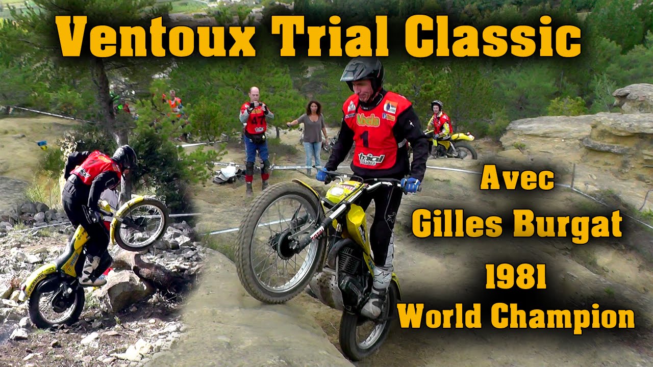 Gilles Burgat au Ventoux Trial Classic 2014