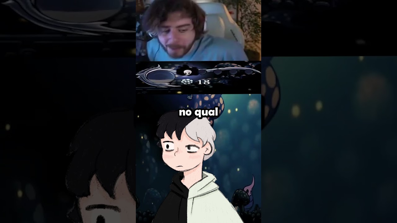 O CELLBIT CONSEGUIU #hollowknight #hollowknightsilksong #games #jogos #qsmp  #cellbit