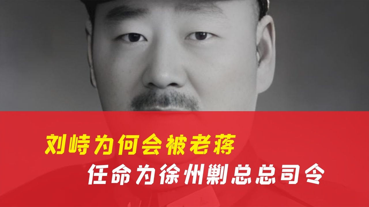 劉峙能力平平，為何被老蔣任命為徐州剿總總司令？背后有無陰謀？ #历史 #战争 #军事 #国军 #抗战