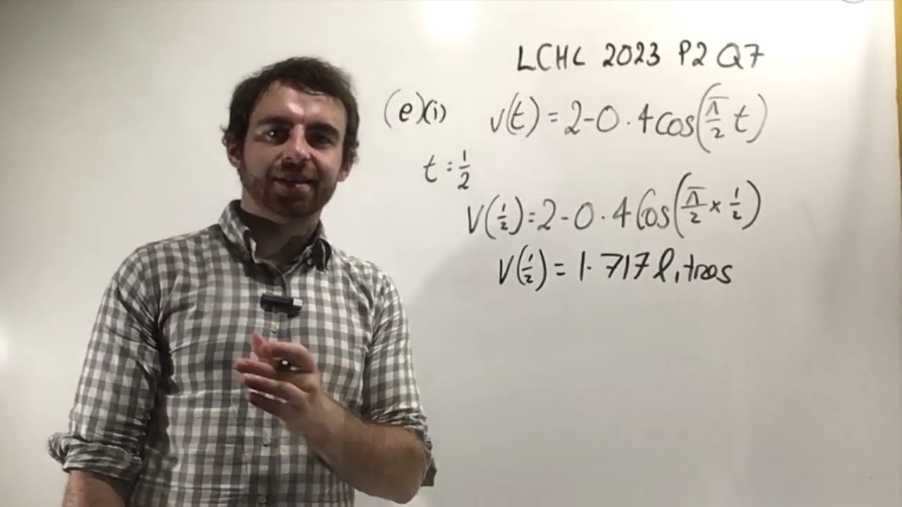 LCHL MATHS 2023 P2 Q7