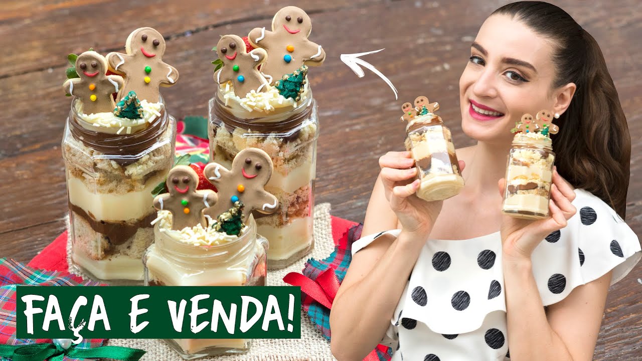 POTE DA FELICIDADE (Copo de Brigadeiro e Biscoito para Vender) - Cozinha do Bom Gosto - Gabi Rossi