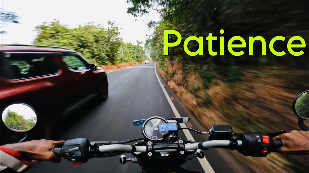 How to ride on ghat roads safely | No unnecessary overtakes | Raw uncut footage.