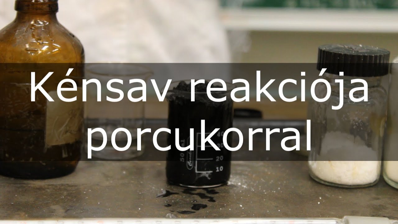 Kénsav és porcukor (leírás!)
