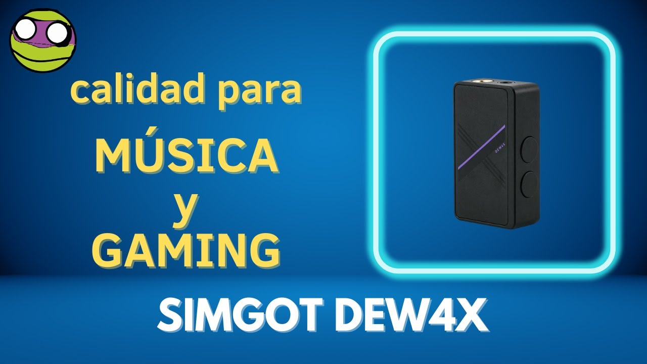 DAC n&ordm;1 para m&uacute;sica y GAMING | Simgot DEW4X