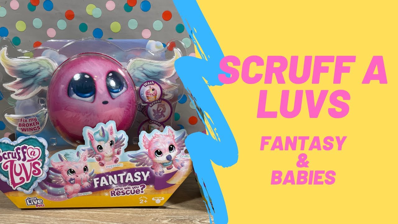 Scruff-a-Luvs Fantasy & Babies Unboxing Toy Review | TadsToyReview