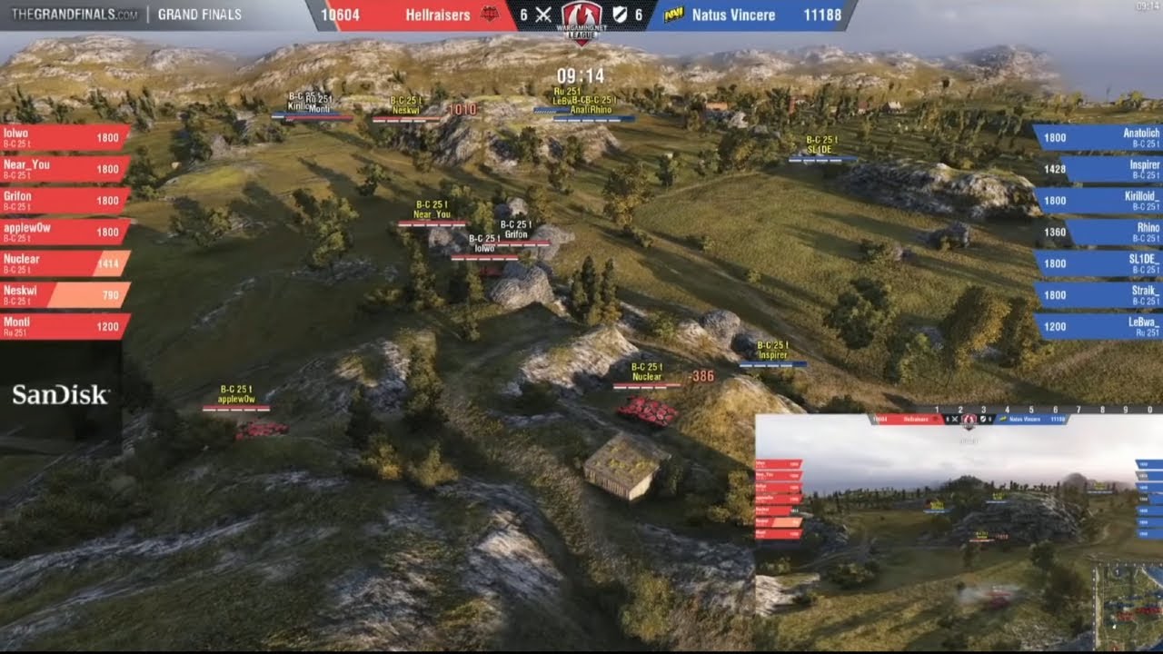 NAVI vs Hellraisers I САМАЯ ЛЮТАЯ КИБЕРСПОРТИВНАЯ КАТКА WORLD OF TANKS ( ВСПОМИНАЕМ БОЙ )