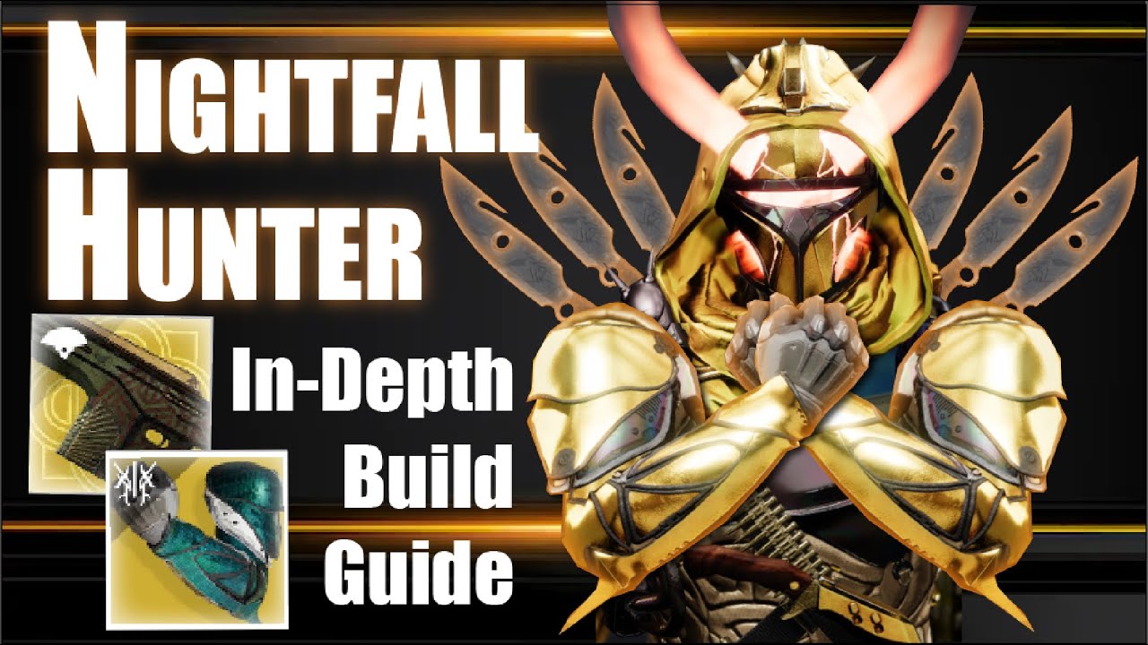 Hunter THROWING KNIFE BUILD Guide - Destiny 2: Beyond Light | Endgame Gunslinger PVE BUILD!