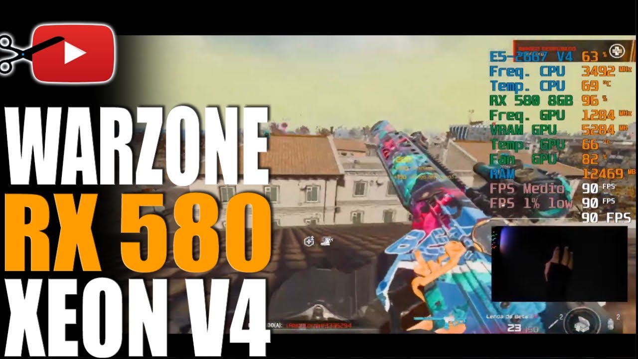 🔴 LIVE - WARZONE 5 | E5 2667 V4 + RX 580 8GB 2048 SP | MLLSE | XEON E5-2667 V4 | X99 | VERDANSK