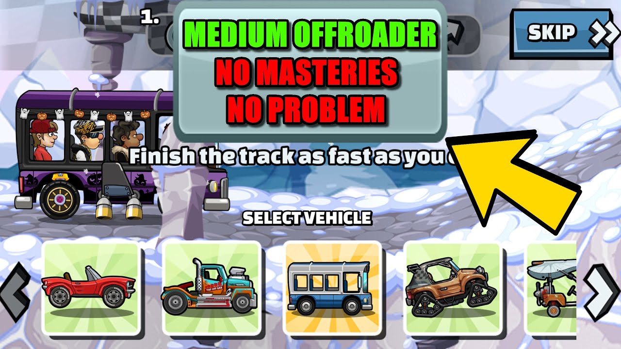 👉 NO MASTERIES NO PROBLEM 👈 (Nitro And Prejudice) - Hill Climb Racing 2