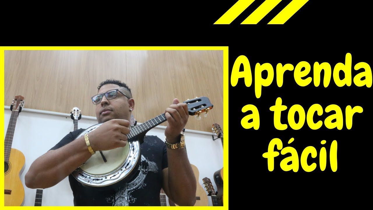 COMO TOCAR BANJO RÁPIDO E FÁCIL - Acordes naturais maiores para os Instrumentos Banjo e Cavaco