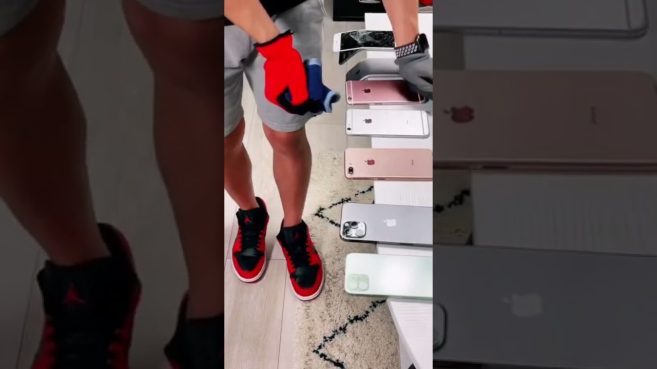 The iPhone 6 had no chance 😅 