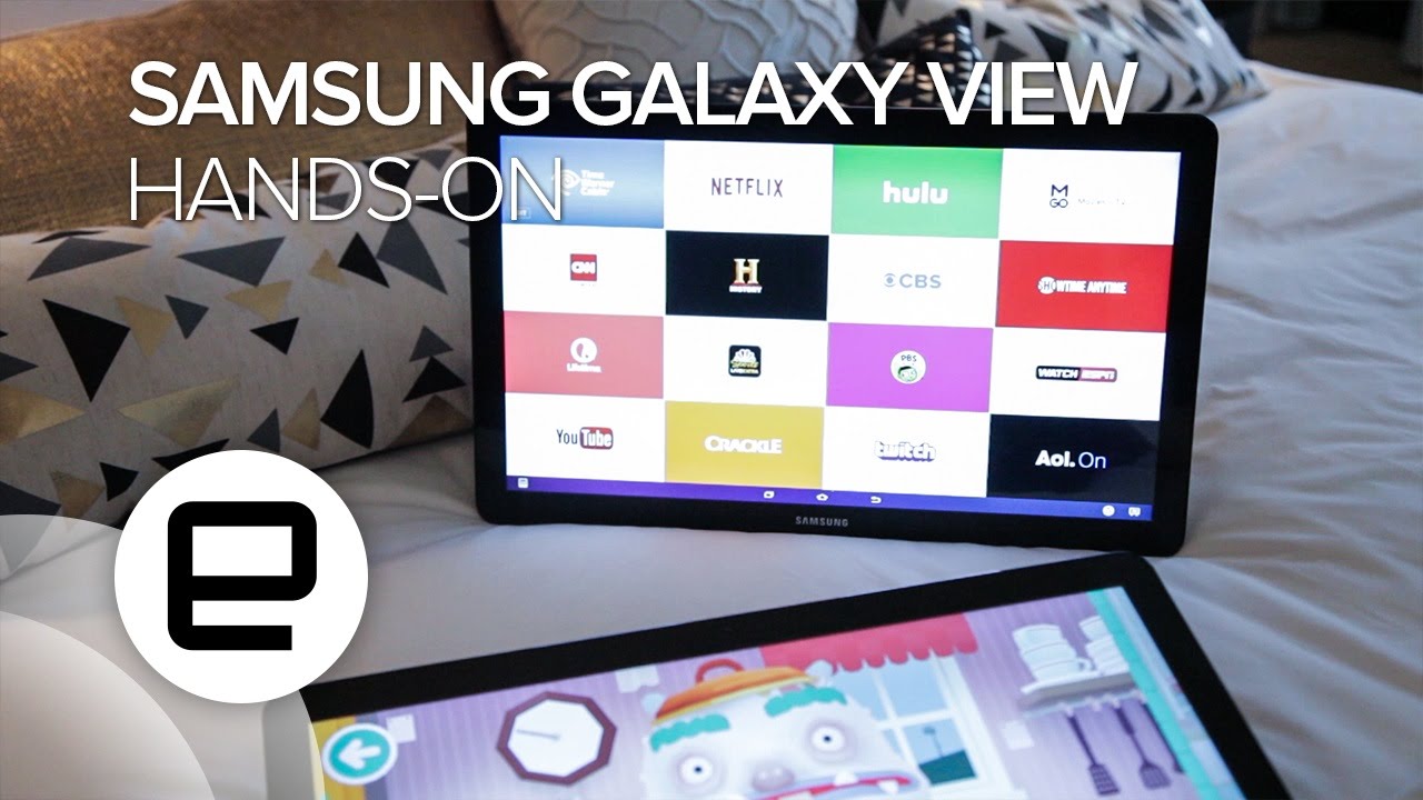 Samsung Galaxy View Hands-on