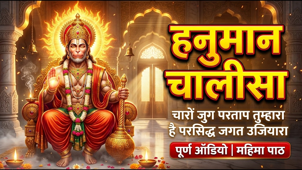 श्री हनुमान चालीसा | Hanuman Chalisa | Jai Hanuman Gyan Gun Sagar | Hanuman Chalisa New Bhajan