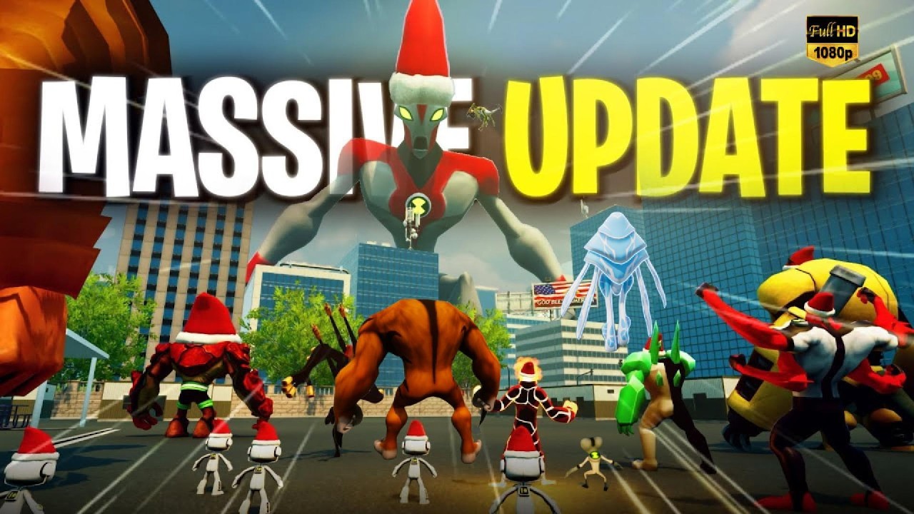 Ben 10 Galvan Missions and saves the peoples in that city