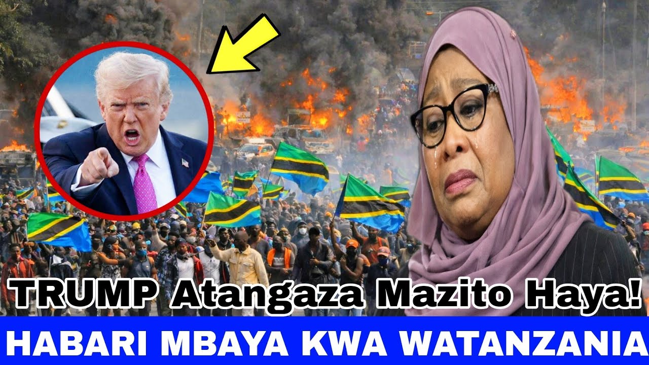 🔴TZ ni KUBAYA‼️TAHARUKI YATANDA TZ BAADA ya HABARI MBAYA KUTOKA MAREKANI 