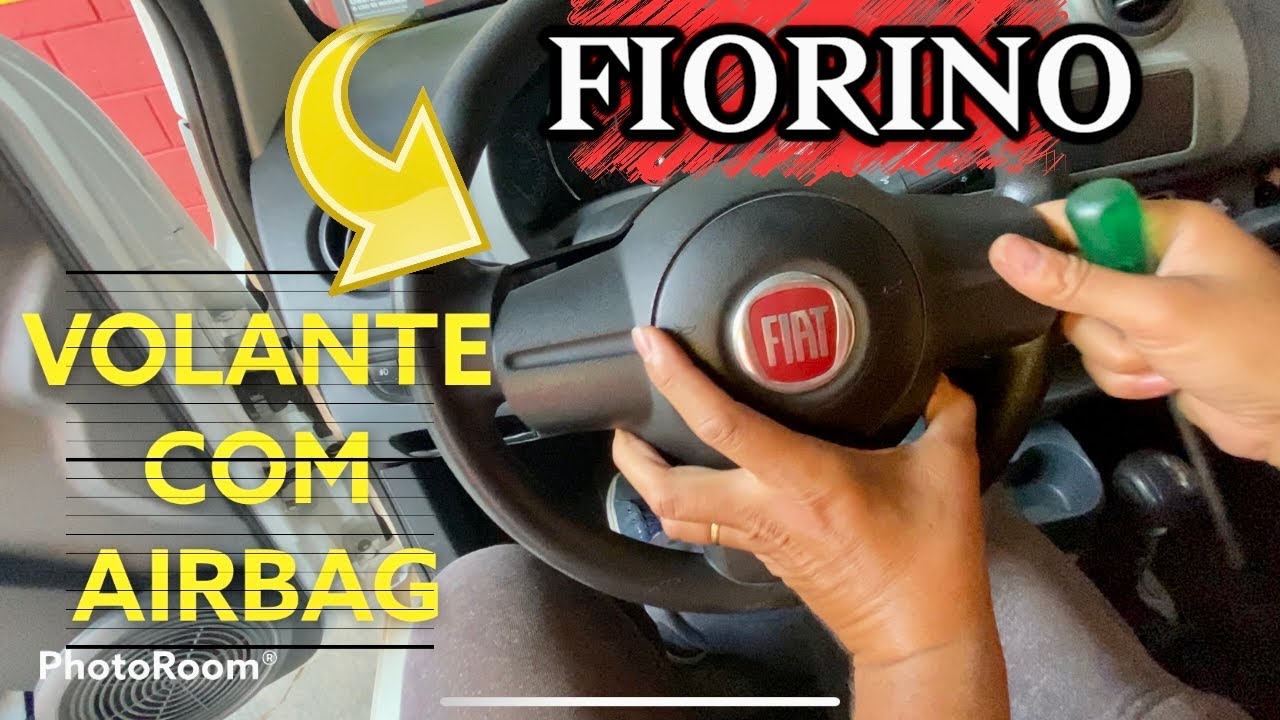 Fiat Fiorino - Como Tirar o Volante com Airbag